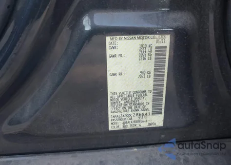 2013 Nissan Altima 2.5 S from USA, damaged, VIN 1N4AL3AP0DC286841